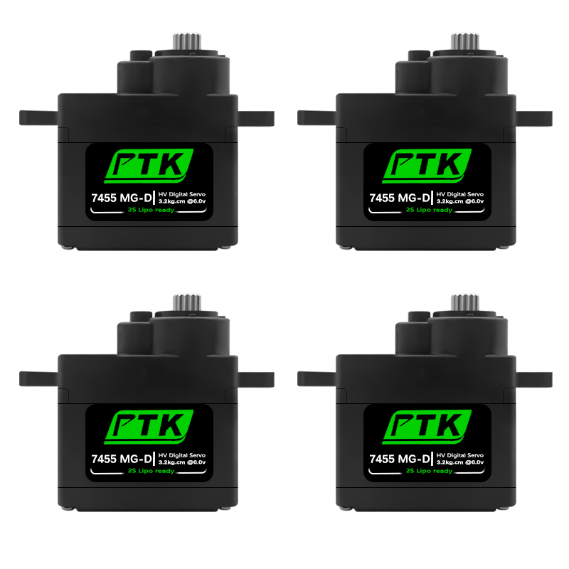 Rc Helicopter Servo - Servo Digitale PTK 7455MG-D 12g con