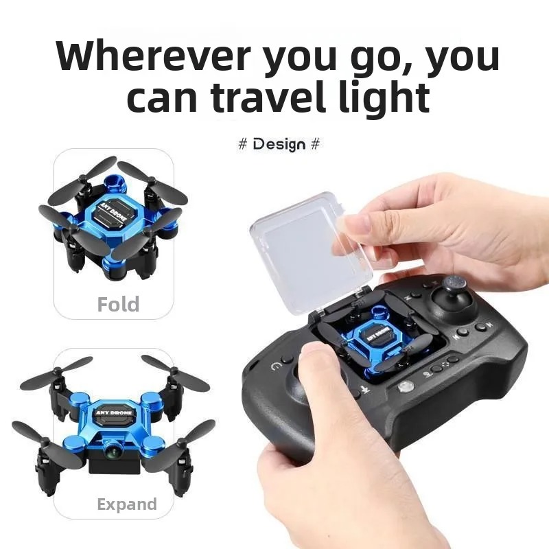 Mini Drone Pieghevole Anti-Zan - Rc Helicopter Charger recensione e prezzo
