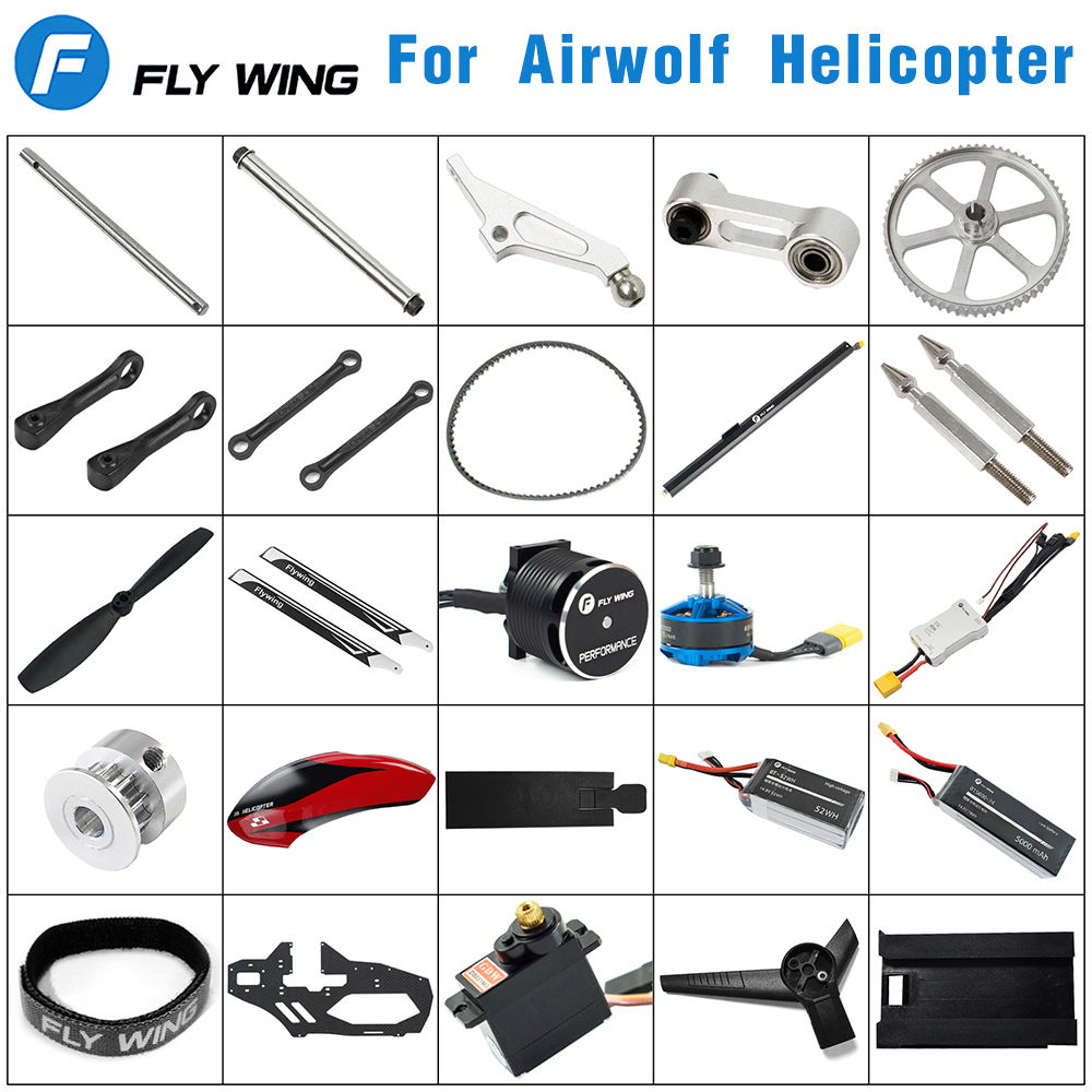Fly Wing Airwolf RC Parti di e - Rc Helicopter Nitro recensione e prezzo