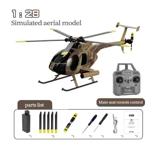 Elicottero RC C189 MD500 1:28  - Rc Helicopter Nitro recensione e prezzo