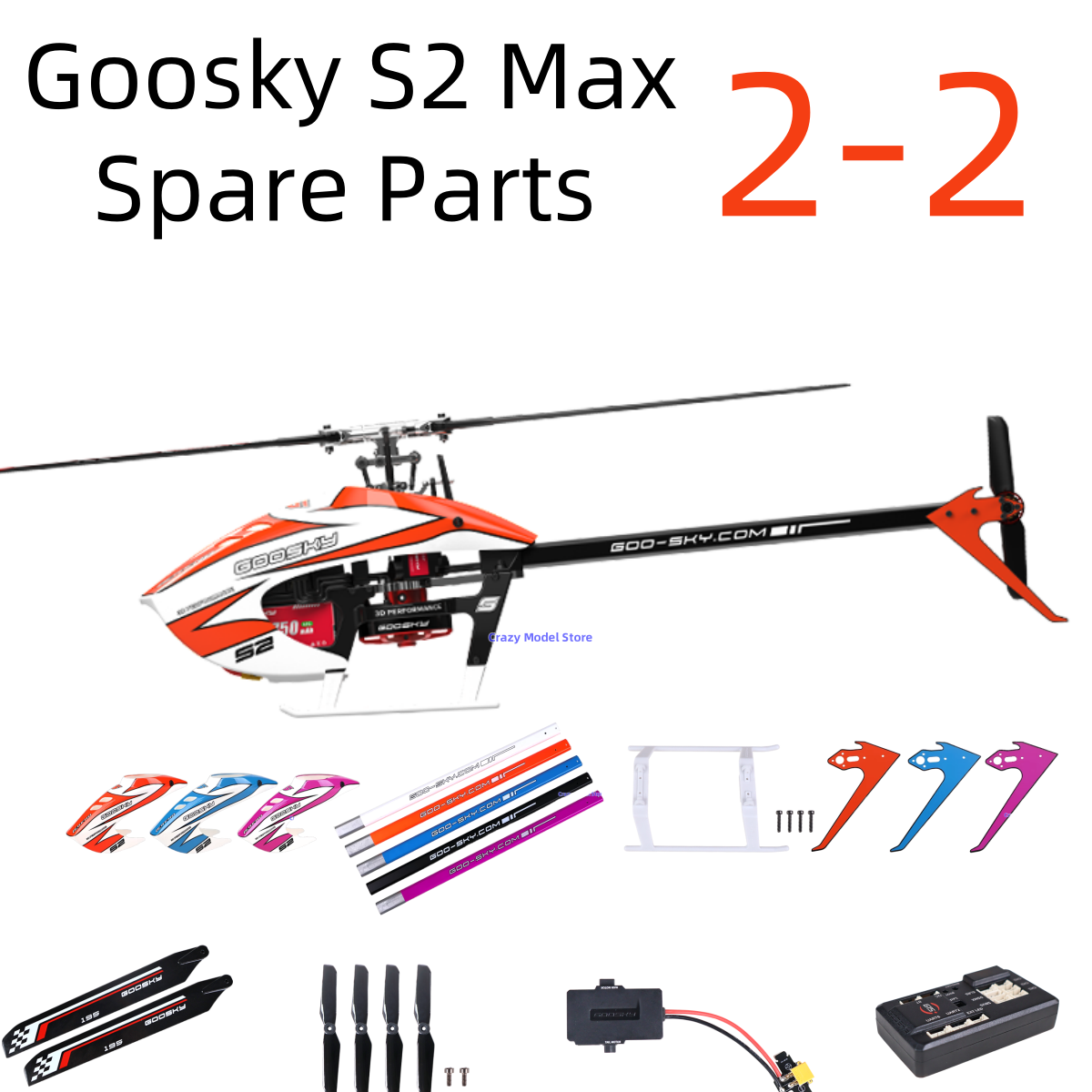 Disponibile Goosky S2 Max BE A - Rc Helicopter Bag recensione e prezzo
